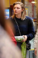 CHLOE MORETZ Out and About in New York 11/08/2017