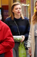 CHLOE MORETZ Out and About in New York 11/08/2017