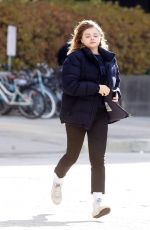 CHLOE MORETZ Out and About in Toronto 11/03/2017