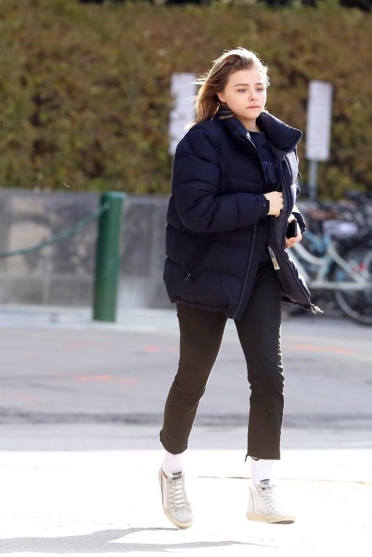 CHLOE MORETZ Out and About in Toronto 11/03/2017