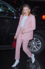 CHLOE MORETZ Out in New York 11/07/2017