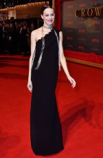 CHLOE PIRRIE at The Crown Season 2 Premiere in London 11/21/2017