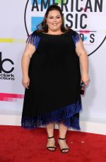 CHRISSY METZ at American Music Awards 2017 at Microsoft Theater in Los Angeles 11/19/2017