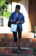 CHRISSY TEIGEN Leaves a Friends House in Los Angeles 11/17/2017