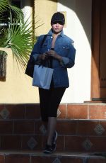 CHRISSY TEIGEN Leaves a Friends House in Los Angeles 11/17/2017