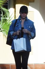 CHRISSY TEIGEN Leaves a Friends House in Los Angeles 11/17/2017