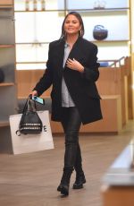 CHRISSY TEIGEN Out and About in New York 11/07/2017