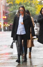 CHRISSY TEIGEN Out and About in New York 11/07/2017