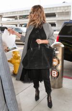 CHRISSY TEIGEN Out in Los Angeles 11/15/2017