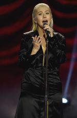 CHRISTINA AGUILERA Performs at 2017 American Music Awards in Los Angeles 11/19/2017