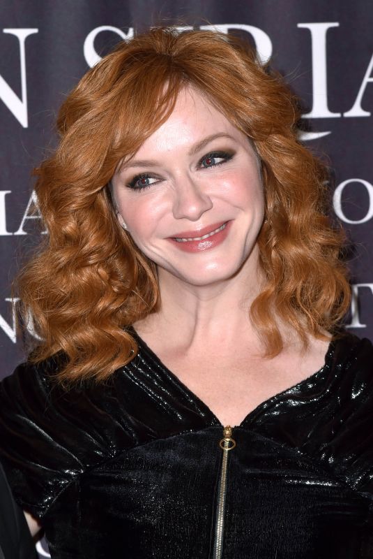 CHRISTINA HENDRICKS at Dresses to Dream About Book Launch in New York 11/08/2017