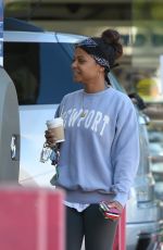 CHRISTINA MILIAN at a Gas Station in Los Angeles 11/07/2017