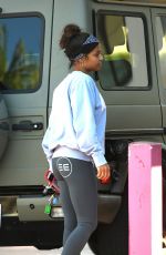 CHRISTINA MILIAN at a Gas Station in Los Angeles 11/07/2017