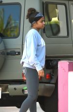 CHRISTINA MILIAN at a Gas Station in Los Angeles 11/07/2017