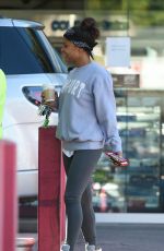 CHRISTINA MILIAN at a Gas Station in Los Angeles 11/07/2017