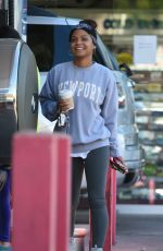 CHRISTINA MILIAN at a Gas Station in Los Angeles 11/07/2017