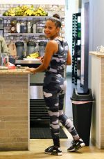 CHRISTINA MILIAN Leaves a Gym in Los Angeles 11/15/2017