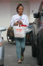 CHRISTINA MILIAN Leaves CSV Store in Los Angeles 11/27/2017