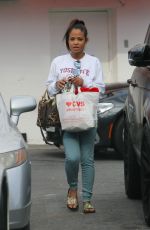 CHRISTINA MILIAN Leaves CSV Store in Los Angeles 11/27/2017
