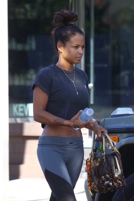CHRISTINA MILIAN Out and About in Studio City 11/24/2017