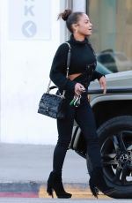 CHRISTINA MILIAN Out for Dinner in Los Angeles 11/19/2017