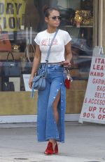CHRISTINA MILIAN Out in West Hollywood 11/16/2017