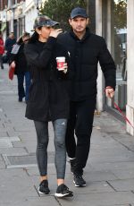 CHRISTINE BLEAKLEY and Frank Lampard Out in London 11/23/2017