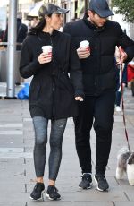 CHRISTINE BLEAKLEY and Frank Lampard Out in London 11/23/2017