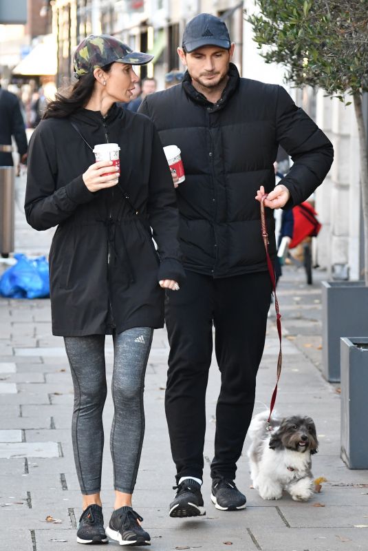 CHRISTINE BLEAKLEY and Frank Lampard Out in London 11/23/2017