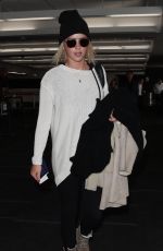 CLAIRE HOLT at LAX Airport in Los Angeles 11/29/2017