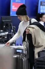CLAIRE HOLT at LAX Airport in Los Angeles 11/29/2017