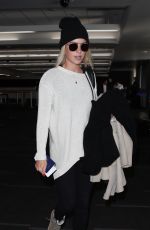 CLAIRE HOLT at LAX Airport in Los Angeles 11/29/2017