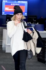 CLAIRE HOLT at LAX Airport in Los Angeles 11/29/2017