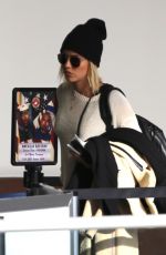CLAIRE HOLT at LAX Airport in Los Angeles 11/29/2017
