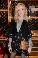 CLARA PAGET at Louis Vuitton x Vogue Party in London 11/21/2017