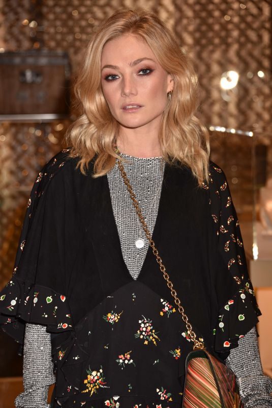 CLARA PAGET at Louis Vuitton x Vogue Party in London 11/21/2017