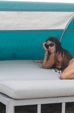 CLAUDIA ROMANI at South Beach in Miami 11/05/2017