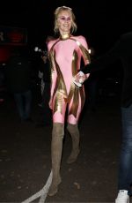 CLAUDIA SCHIFFER at Jonathan Ross’s Halloween Party in London 10/31/2017
