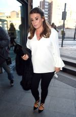 COLEEN ROONEY Arrives at Philip Armstrong Fashion Show in Manchester 11/24/2017