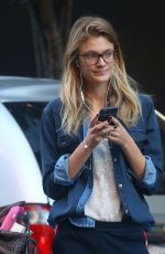 CONSTANCE JABLONSKI Leaves Her House in New York 11/003/2017