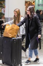 COURTENEY COX at Heathrow Airport in London 11/18/2017