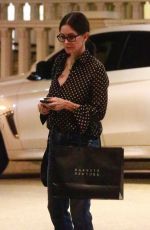 COURTENEY COX Out and About in Beverly Hills 11/14/2017