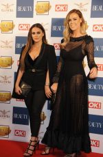 COURTNEY GREEN and CHLOE MEADOWS at OK! Magazine Beauty Awards in London 11/28/2017