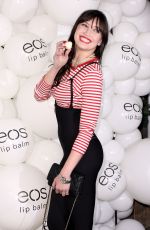 DAISY LOWE at Eos Lip Balm Winter Lips Party in London 11/14/2017