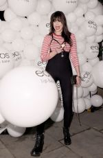 DAISY LOWE at Eos Lip Balm Winter Lips Party in London 11/14/2017