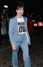 DAISY LOWE Leaves Choose Love Event in London 11/23/2017
