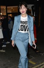 DAISY LOWE Leaves Choose Love Event in London 11/23/2017