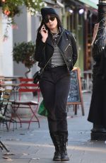 DAISY LOWE Out Shopping in Primrose Hill 11/06/2017