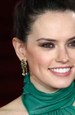DAISY RIDLEY at Murder on the Orient Express Premiere in London 11/02/2017