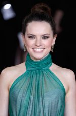 DAISY RIDLEY at Murder on the Orient Express Premiere in London 11/02/2017